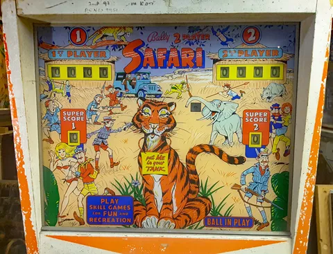 Early Production Backglass*