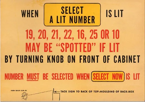 Backbox Topper Instruction Card