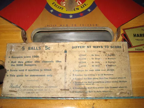 Instruction and Score Card*