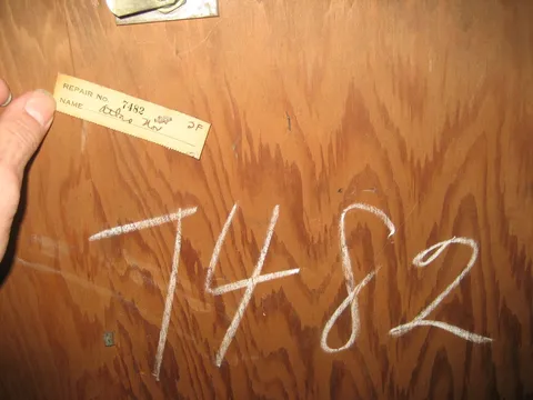 Inside Back Door - Detail*