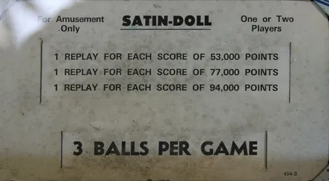 Score Card - 3 Ball