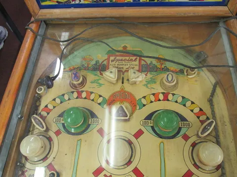 Upper playfield