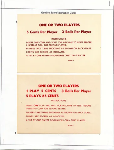 Score Card