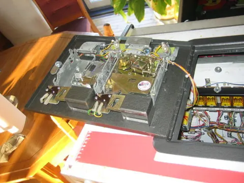 Inside Coin Door*