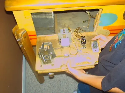 Inside Coin Door