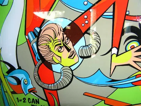 Backglass - Detail
