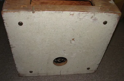 Whitewood Cabinet - Back