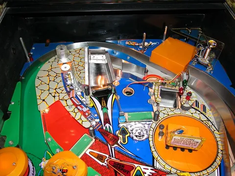 Upper Playfield - Ramp Removed*