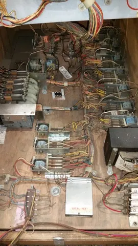 Inside Cabinet - Front - 2 Flippers*
