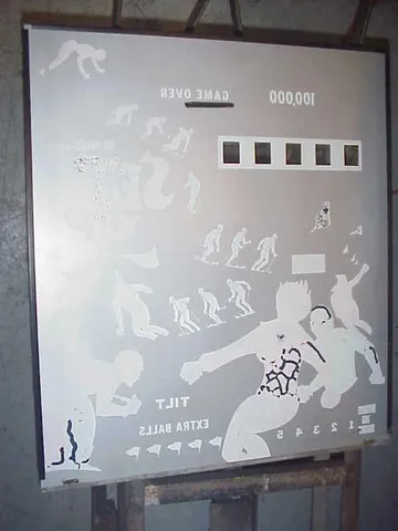 Backglass - Reverse - 2 Flippers*