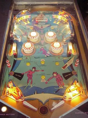 Illuminated Playfield - 2 Flippers*