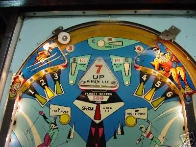 Illuminated Upper Playfield