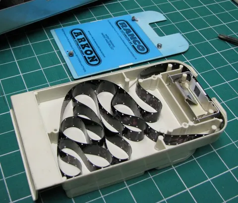 Film Strip Cartridge - Cover Removed