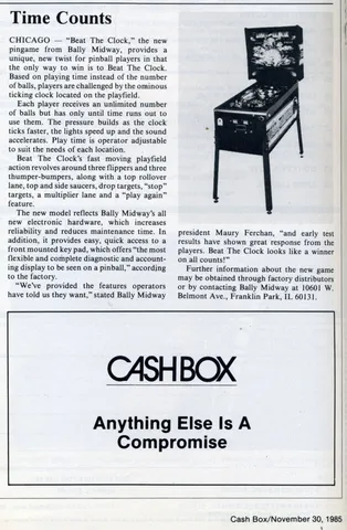 Cash Box Article*