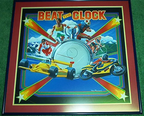 Original Backglass Artwork*