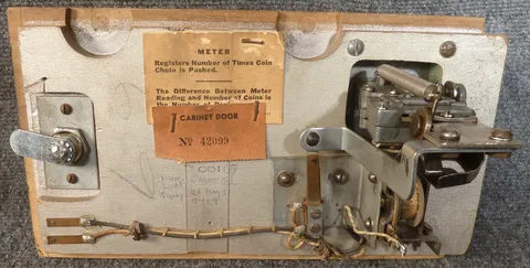 Inside Coin Door*