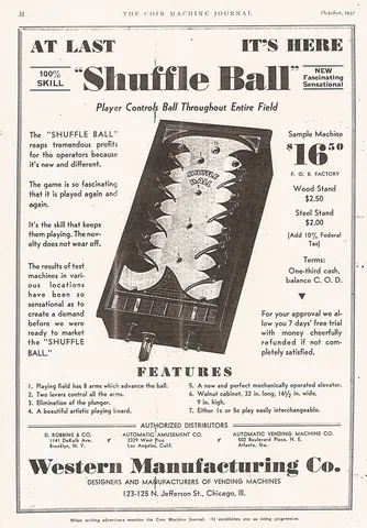 Coin Machine Journal Ad*
