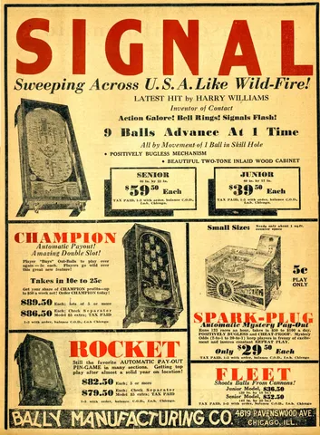 Pacific Coin Machine Review Ad*