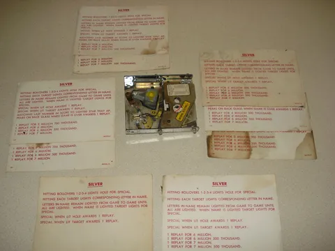 Sample Game - Instruction and Score Cards*