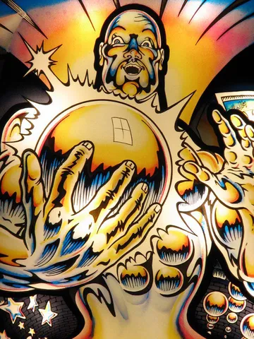 Illuminated Backglass - Detail