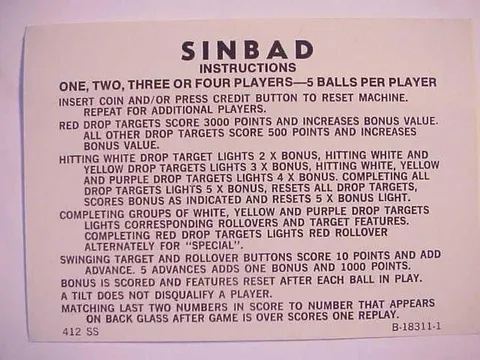 Instruction Card