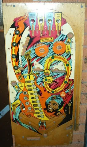 Stripped Playfield