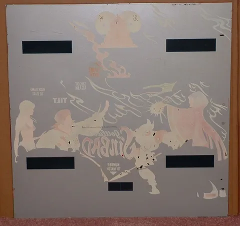Backglass - Reverse