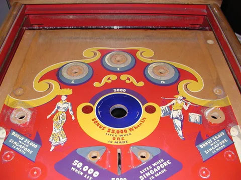 Stripped Upper Playfield