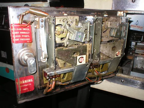 Inside Coin Door