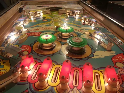 Illuminated Playfield - Downfield View