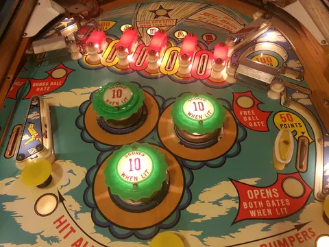 Illuminated Upper Playfield
