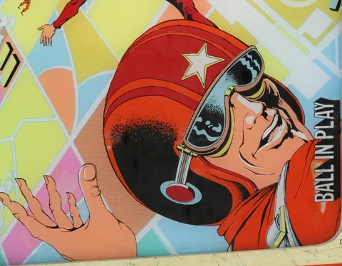 Backglass - Detail