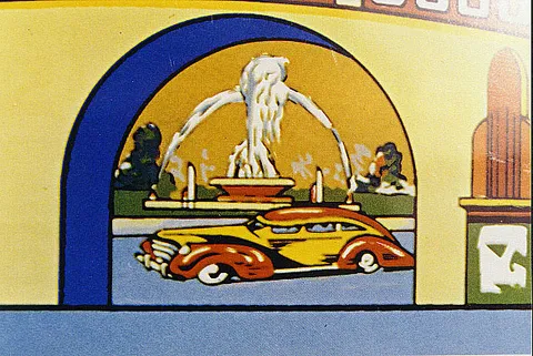 Backglass Detail