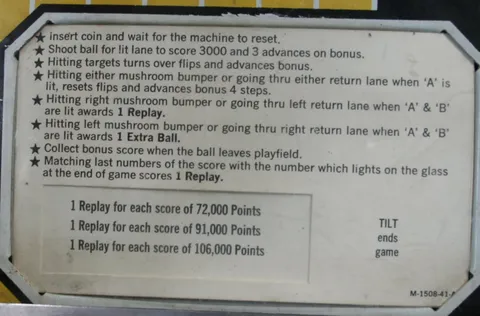Instruction And Score Cards