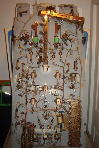 Under playfield