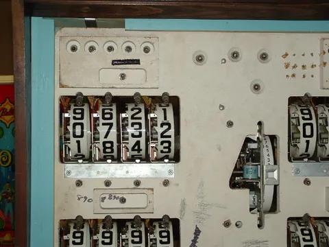 Engineering Sample - Behind Backglass - Detail