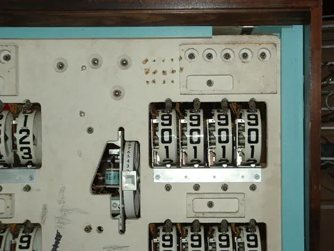 Engineering Sample - Behind Backglass - Detail