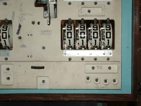 Engineering Sample - Behind Backglass - Detail