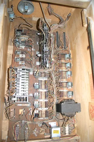 Later Production - Inside Cabinet*