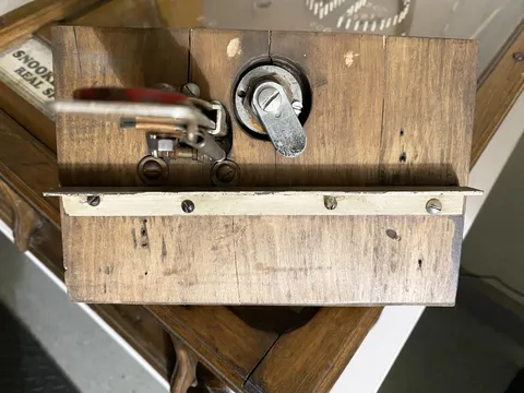 Inside Coin Door*