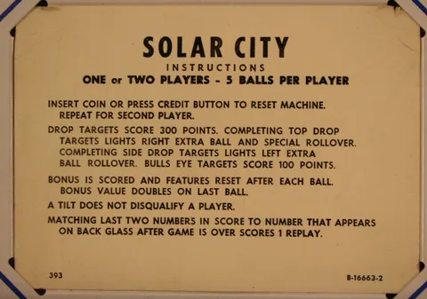 Sample Game - Instruction Card - 5 Balls*