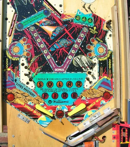 Stripped Lower Playfield