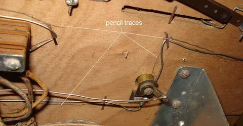 Sample Game - Under Playfield Pencil Tracing - Annotated*