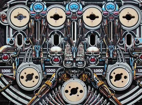 Blank Playfield - Pop Bumper Area