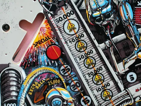 Blank Playfield - Left Side