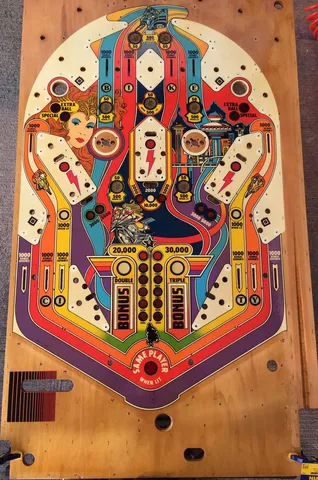 Stripped Playfield