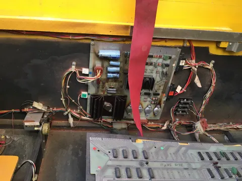 Inside Cabinet - Sound Board