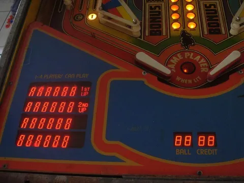 Score, Ball-In-Play, and Credit Displays