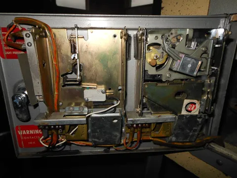 Inside Coin Door*