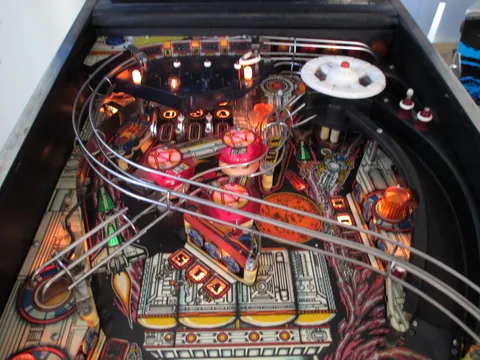 Illuminated Upper Playfield